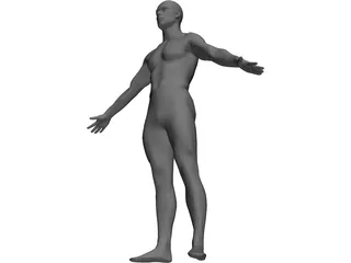 Man European 3D Model