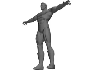 Hero 3D Model