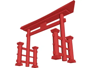 Torii 3D Model