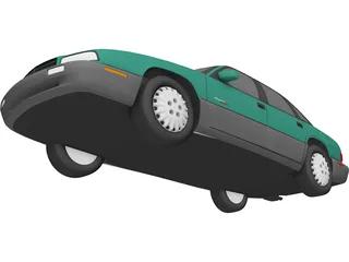 Buick Regal (1997) 3D Model