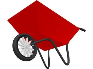 Wheelbarrow 3D Model