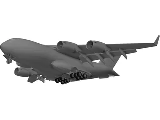 Boeing C-17 Globemaster III 3D Model