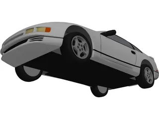 Nissan 300ZX (1993) 3D Model