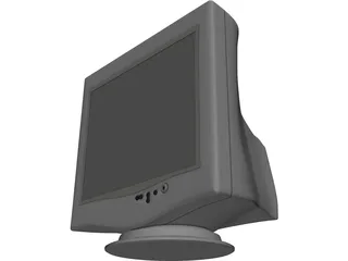 Philips Monitor 3D Model