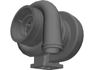 Turbocharger 3D Model