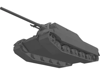 E-100  3D Model