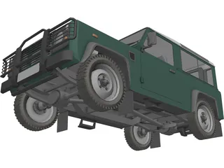 Land Rover Defender 90 3D Model