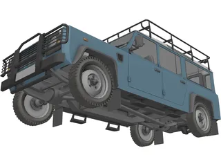 Land Rover Defender 110 3D Model