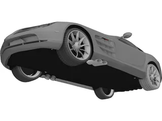 Mercedes-Benz SLR McLaren 3D Model