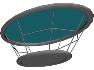 Salon Sehpa 3D Model