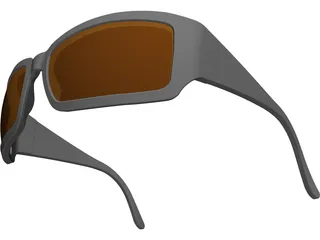 Sunglasses Plastic 3D Model