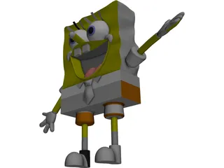 Sponge Bob 3D Model