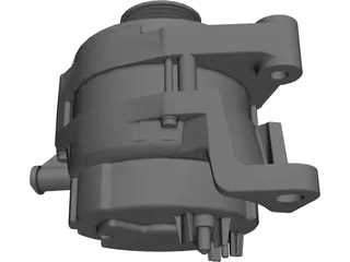 Alternator 3D Model