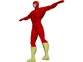 Flash [Justice League] 3D Model