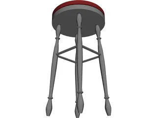 Stool 3D Model