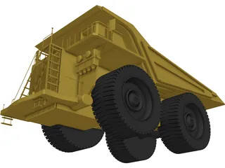 Mining Truck 3D Model