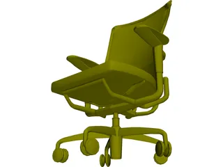 Allsteel Chair 1 3D Model