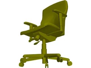 Allsteel Chair 3 3D Model