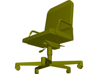 Allsteel Chair 4 3D Model