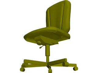 Allsteel Chair 6 3D Model