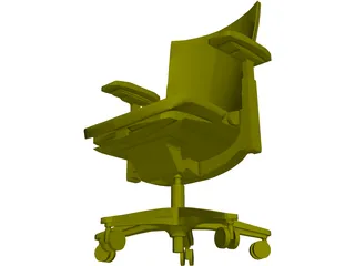 Allsteel Chair 9 3D Model