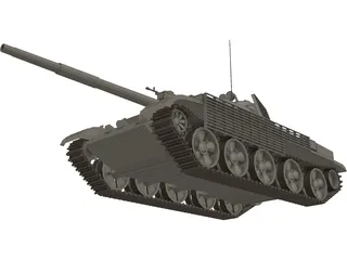 T-62 3D Model