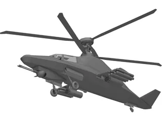 Kamov Ka-58 3D Model