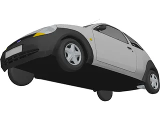 Ford Ka 3D Model