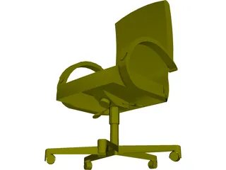 Allsteel Chair 12 3D Model
