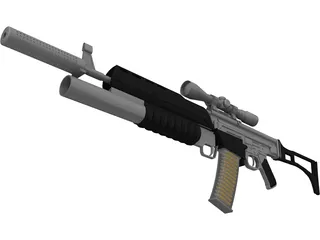 Stg44 Modified 3D Model