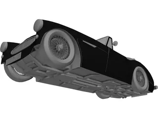 Austin Healey 3000 Mk III 3D Model