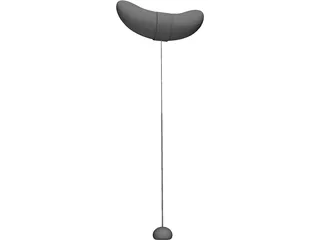 Floor Lamp Noguchi 3D Model