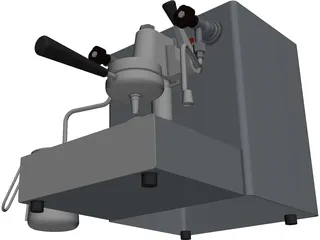 ECM Espresso Machine 3D Model