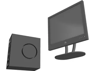 Dell Computer 3D Model