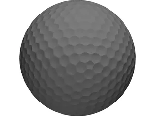 Golf Ball 3D Model