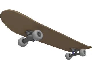 Skateboard 3D Model