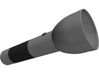 Torch MagLite 3D Model