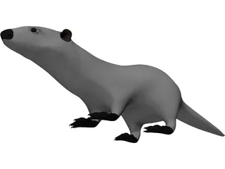 Otter 3D Model