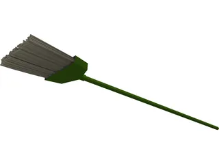 Sweep Broom 3D Model