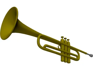 Trumpet 3D Model