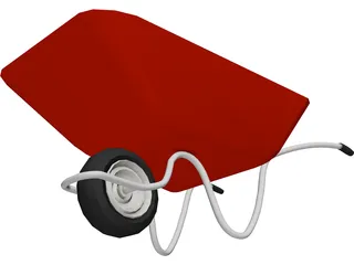 Wheelbarrow 3D Model