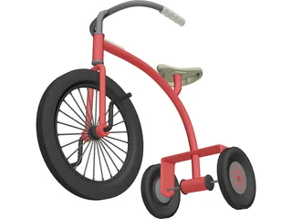 Tricycle 3D Model