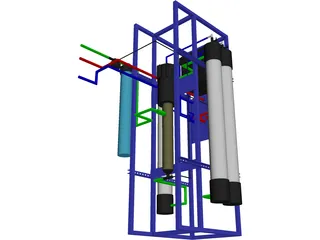 Reverse Osmosis Machine (FDA Approved) 3D Model