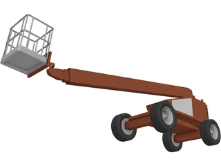 Snorkelift Man-Lift 3D Model