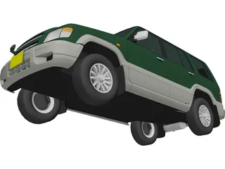 Isuzu Big Horn 3D Model