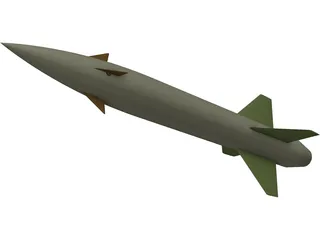 AGM-12 Bullpup Missile 3D Model