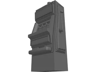 Slot Machine 3D Model