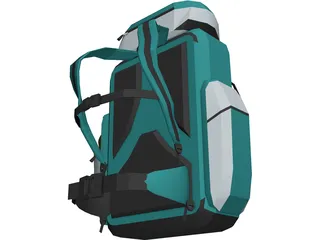 Nova Tour Bag (Large For Tourists And Outdoors) 3D Model