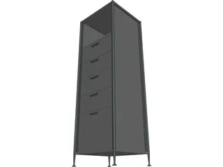 Closet 3D Model