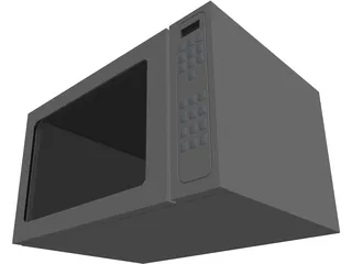 Microwave 3D Model